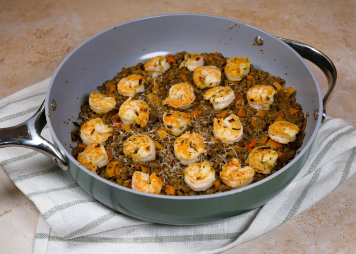 Lentil Stew with Shrimp Featured Image