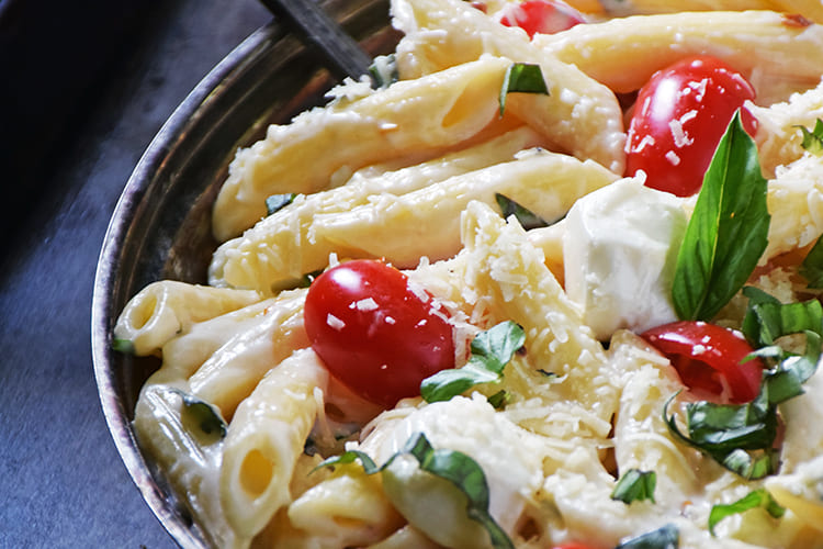 Margherita Penne Pasta Featured Image