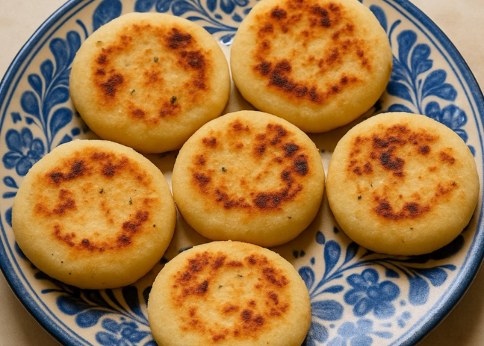 Mom-Approved Colombian Cheesy Arepas