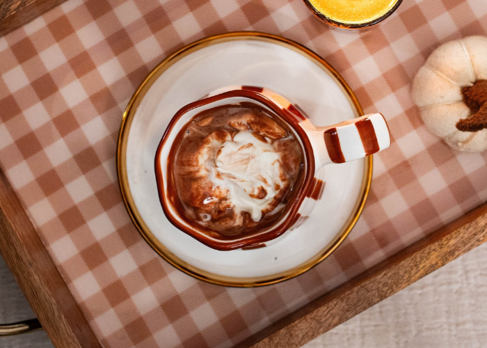 Orange Spiced Hot Chocolate
