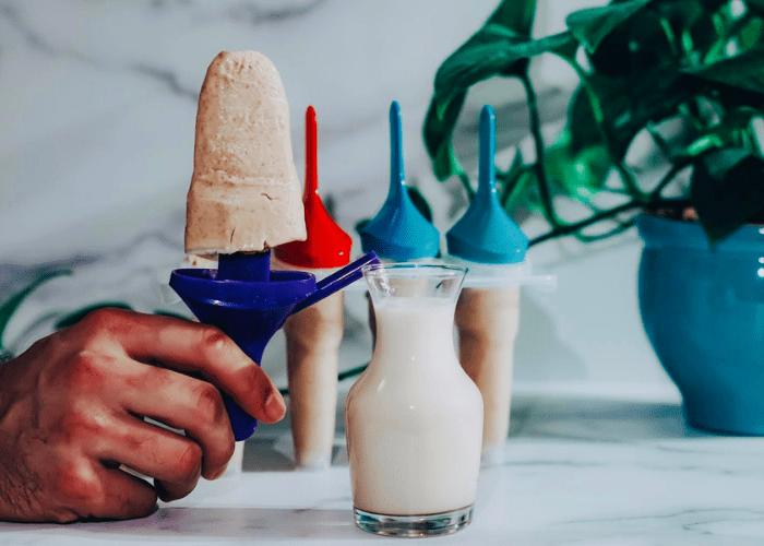 Peanut Butter Popsicles