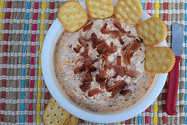 Pimento-Bacon Cheese Dip Featured Image