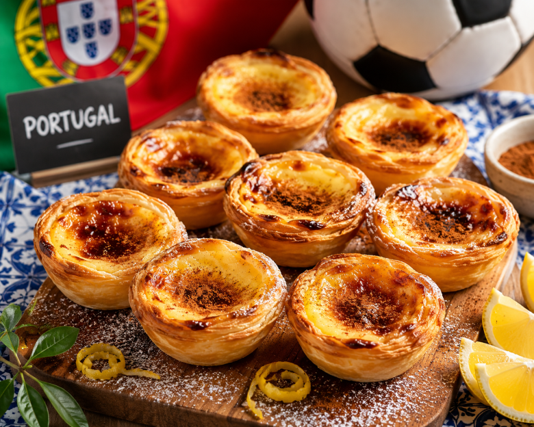 Mini Portuguese Custard Bites  Featured Image