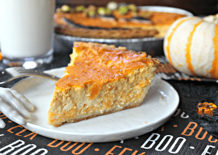Pumpkin Cheddar Quiche