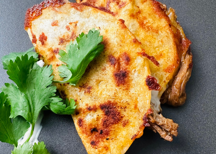 Ropa Vieja Birria Mini Quesadillas with Garlic Aioli Featured Image