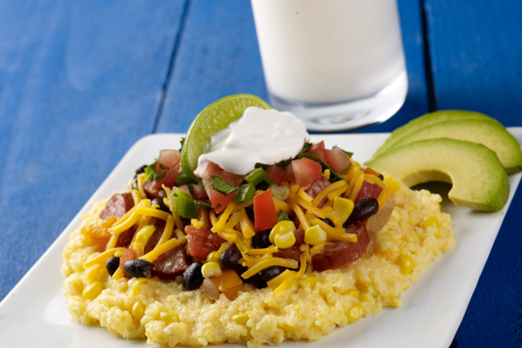 Cheesy Polenta with Southwestern Ragu Featured Image