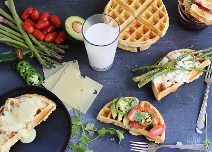 Savory Waffles Featured Image