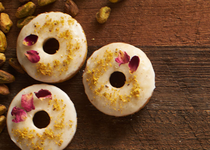 Spring Blooming Roses Donut