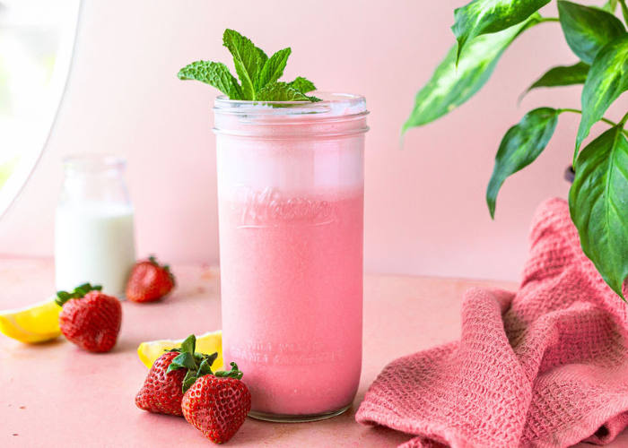 Strawberry Milk Lemonade Featured Image