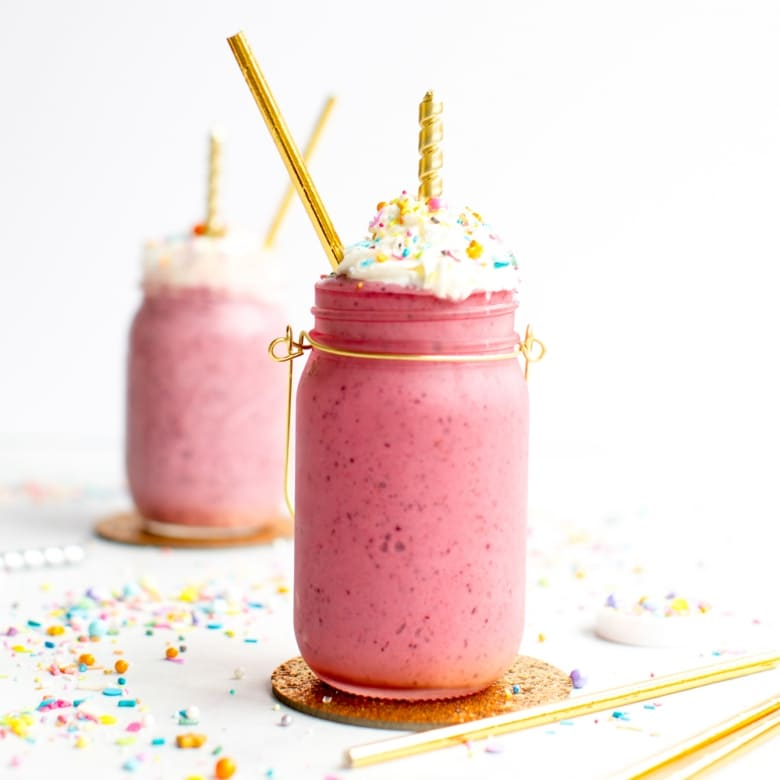 Rainbow Unicorn Smoothie