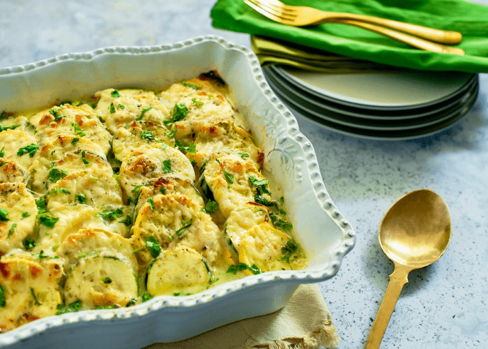 Zucchini-Jalapeño Au Gratin Featured Image