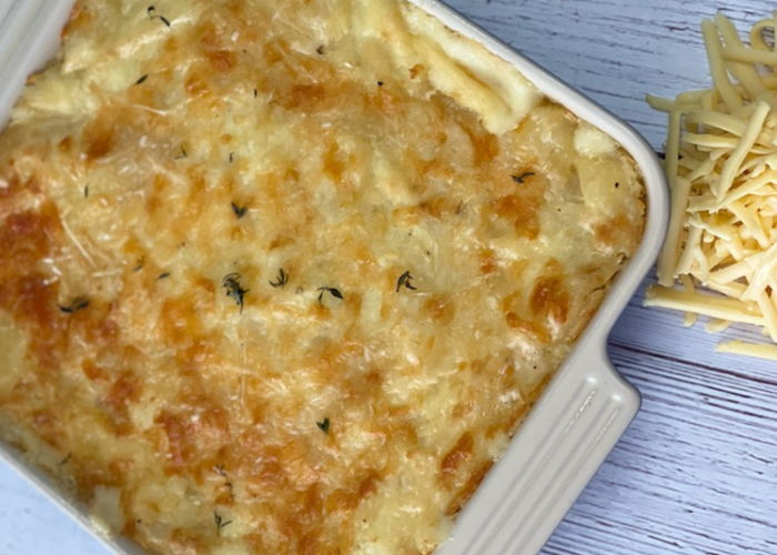 Yuca Mash With Alpine Cheddar Cheese Featured Image