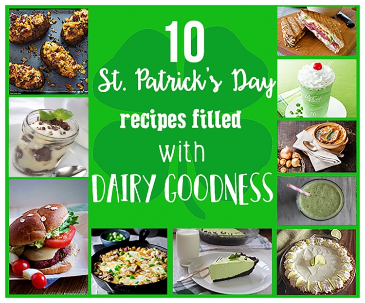 10 St. Patrick's Day Recipes Filled with Luck and Dairy Goodness Featured Image